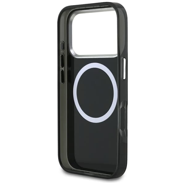 Karl Lagerfeld Mobilcover til iPhone 17 Pro Max Magsafe KL Monogram - Sort