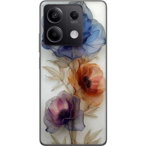 Mobilskal till Xiaomi Redmi Note 13 Pro med Silkesblommor
