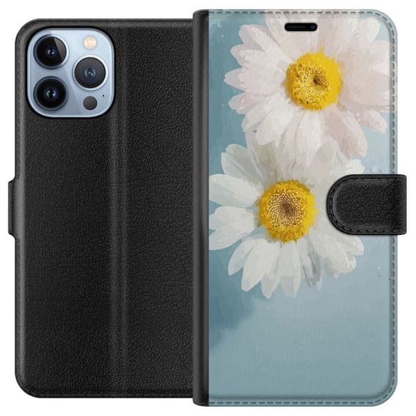 Apple iPhone 13 Pro Max tegnebog med sommerblomster