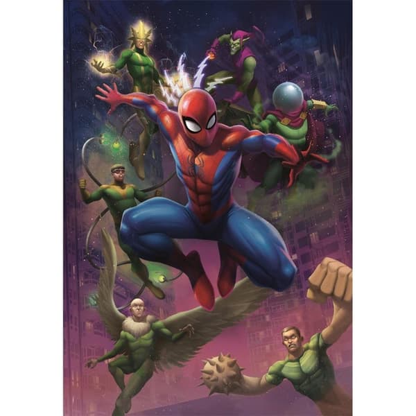 CLEMENTONI Pussel 1000 Pcs CB High Quality Collection Spiderman