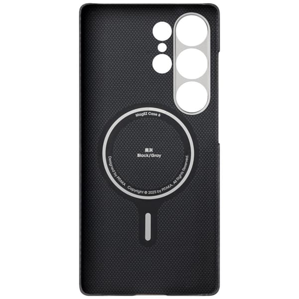 PITAKA Mobilcover Til Galaxy S25 Ultra Magsafe Cairn - Sort/Grå