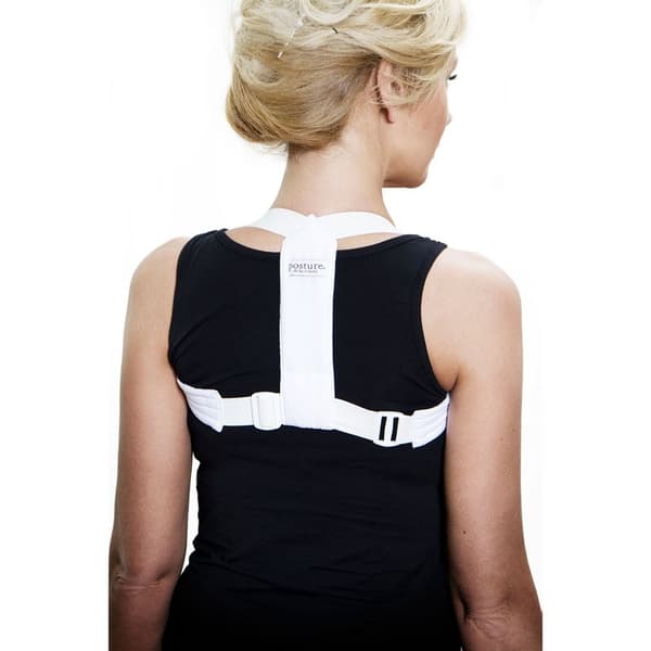 SWEPOSTURE Classic Ryhtituki Valkoinen M-L