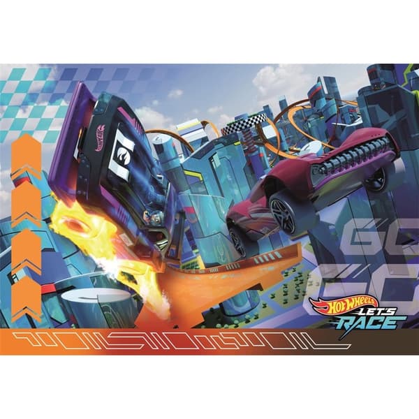 CLEMENTONI Pussel 2x60 Pcs Hotwheels