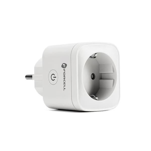 Forcell Smart Plug 230V med WiFi Stöd för Tuya/Amazon Alexa