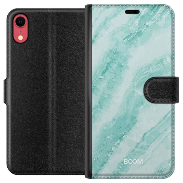 Pung Taske til Apple iPhone XR med Mint Marmor