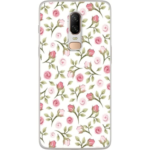 Mobilskal till OnePlus 6 med Blommigt