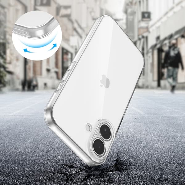 Tech-Protect Telefontaske til iPhone 17 Flexair - Klar