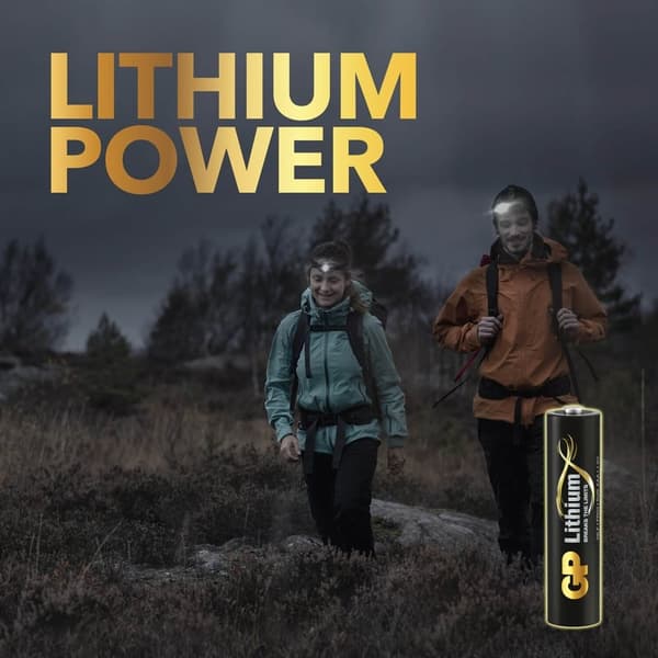 GP Batteri AAA Lithium 1.5V 4-Pakke