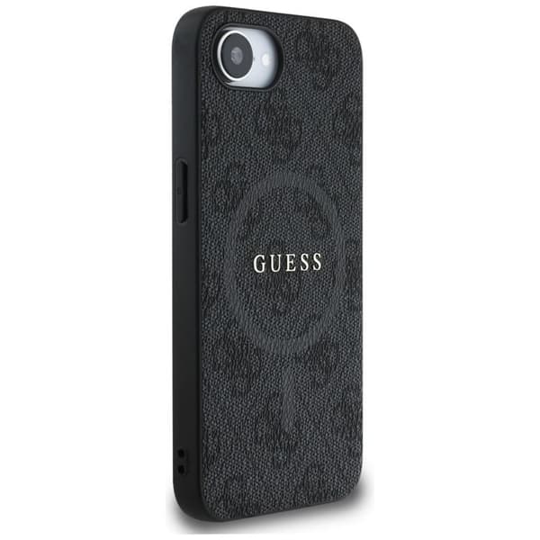 Guess telefonetui til iPhone 16e MagSafe 4G Ring Classic Logo