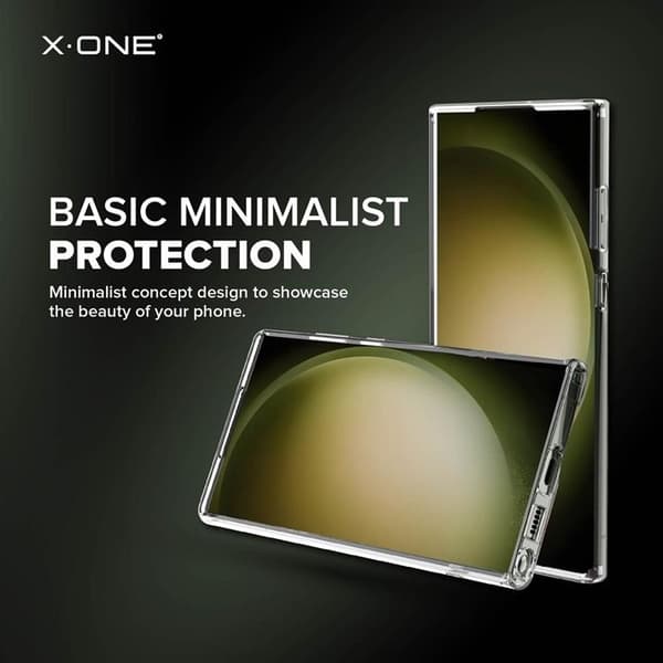 X-One Mobilskal till Galaxy S23 Plus Dropguard Lite - Transparent