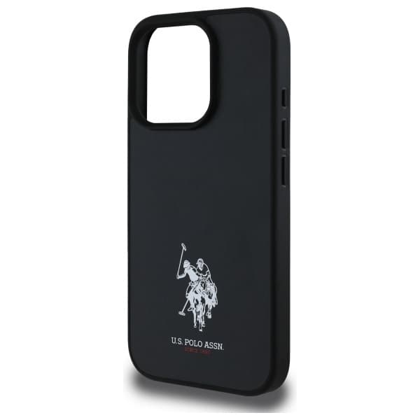 US Polo -puhelinkotelo iPhone 15 Pro Max Leather Embroidered