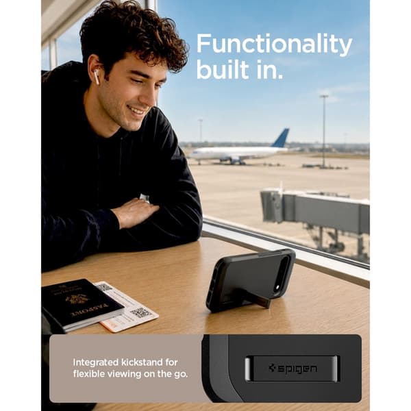 Spigen Mobilcover Til Google Pixel 11 Magsafe Tough Armor - Sort