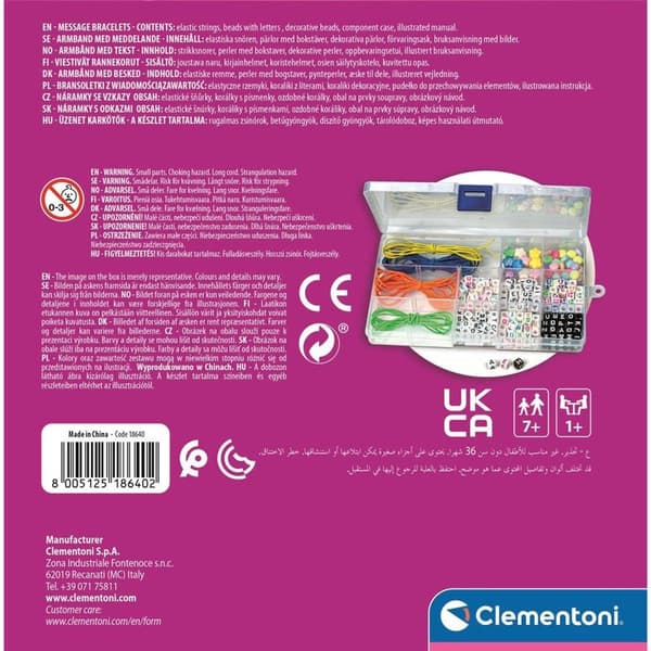 CLEMENTONI Crazy Chic Message Armbånd