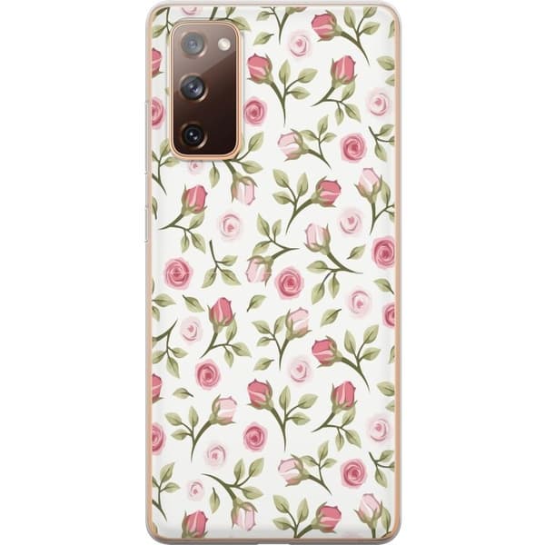 Telefontaske til Samsung Galaxy S20 FE med blomster