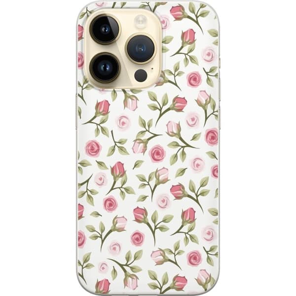 Telefontaske til Apple iPhone 14 Pro med blomster
