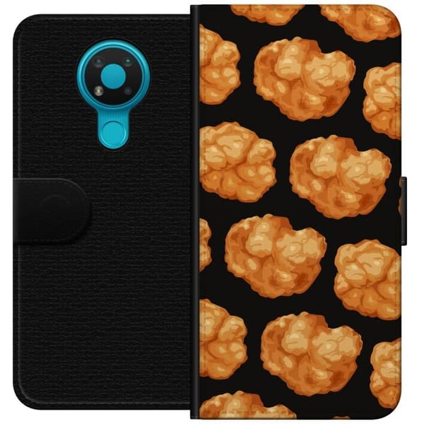 Plånboksfodral till Nokia 3.4 med Nuggets
