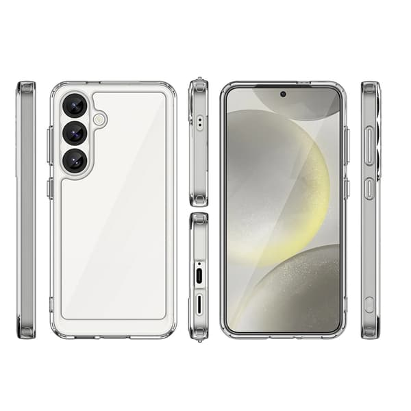 Mobilskal till Galaxy S25 Edge Outer Space - Transparent