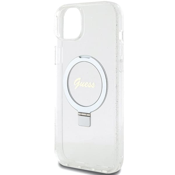 Guess telefontaske til iPhone 14 Plus/15 Plus MagSafe Ringstativ