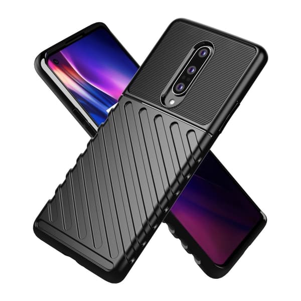 Thunder Twill Texture Cover OnePlus 8 - Sort