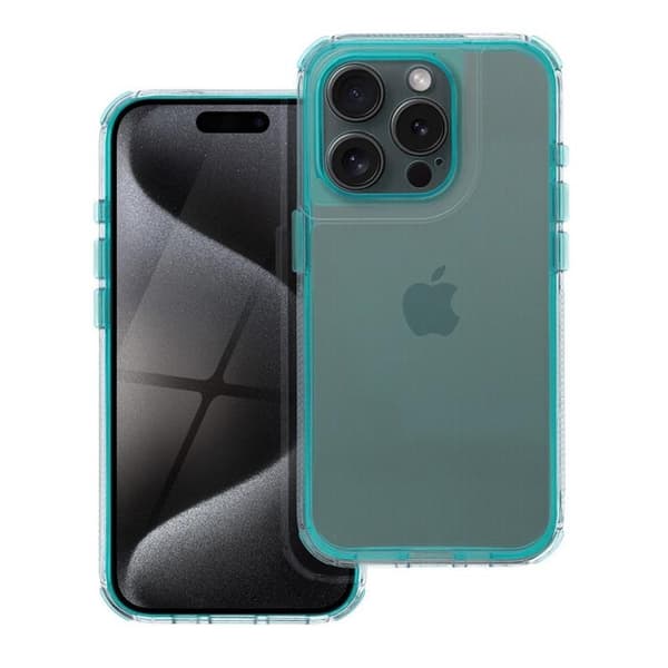 Mobilskal till iPhone 16 Plus Matrix Clear - Mint