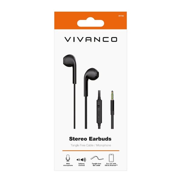 Vivanco Smart Pro In-Ear Headset Svart