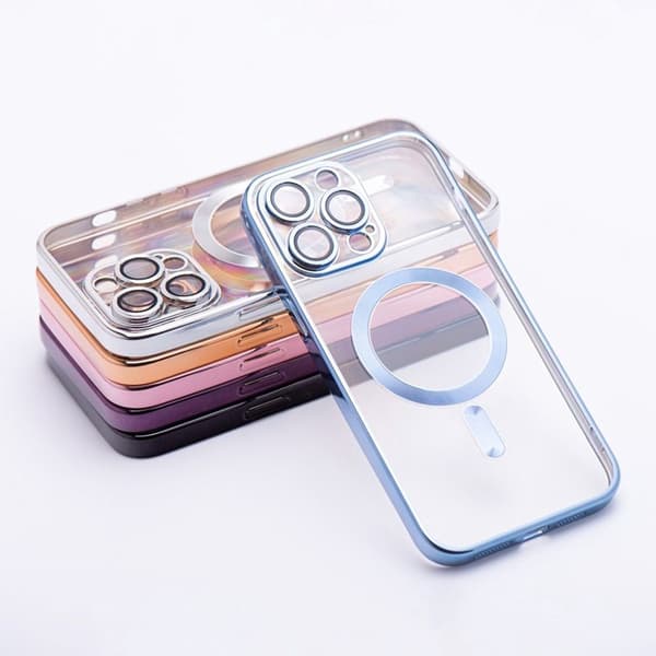 Puhelinkotelo iPhone 18 Pro Max/17 Pro Max Magsafe Electro - Taivaansininen