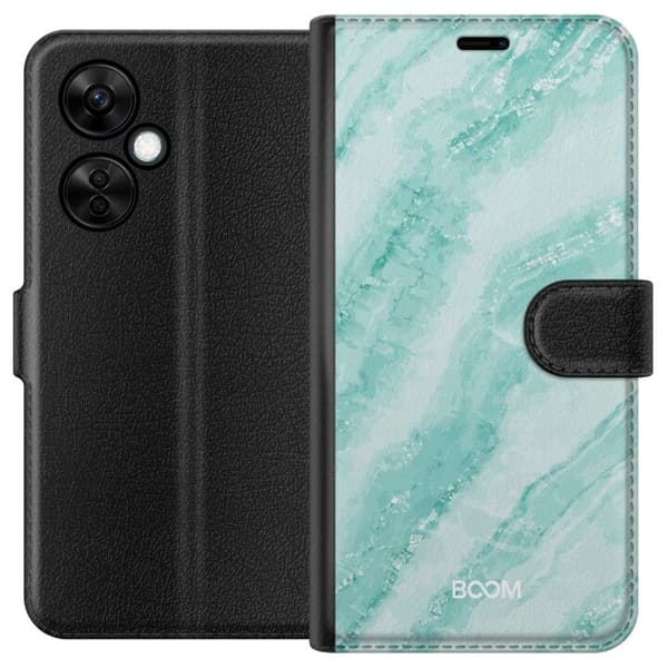 Plånboksfodral till OnePlus Nord CE 3 Lite med Mint Marble