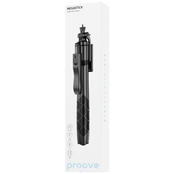 Proove Stativ Selfie Stick MegaStick - Sort