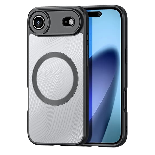 Dux Ducis iPhone Air MagSafe Aimo -kuori - Musta