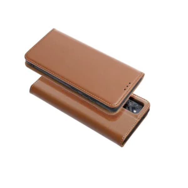 iPhone 16 Plånboksfodral Smart Pro Läder - Brun