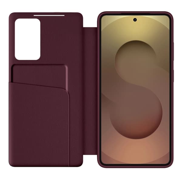 Tech-Protect Plånboksfodral För Galaxy S26 Ultra Smart - Mulberry