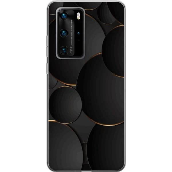 Telefontaske til Huawei P40 Pro med luksus cirkler