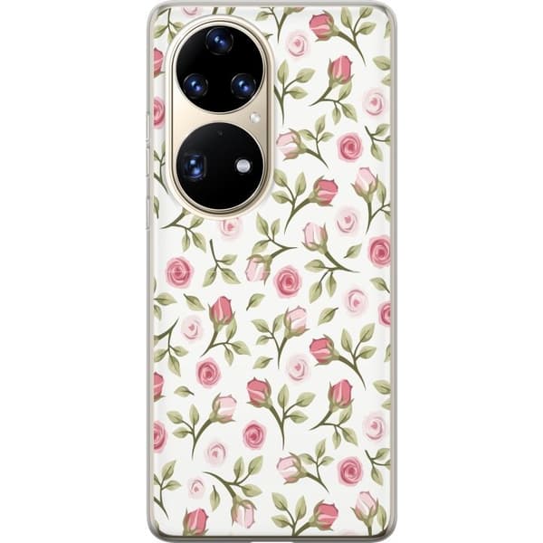 Mobilskal till Huawei P50 Pro med Blommigt