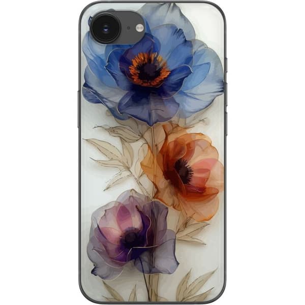 Mobilskal till Apple iPhone 16e med Silkesblommor