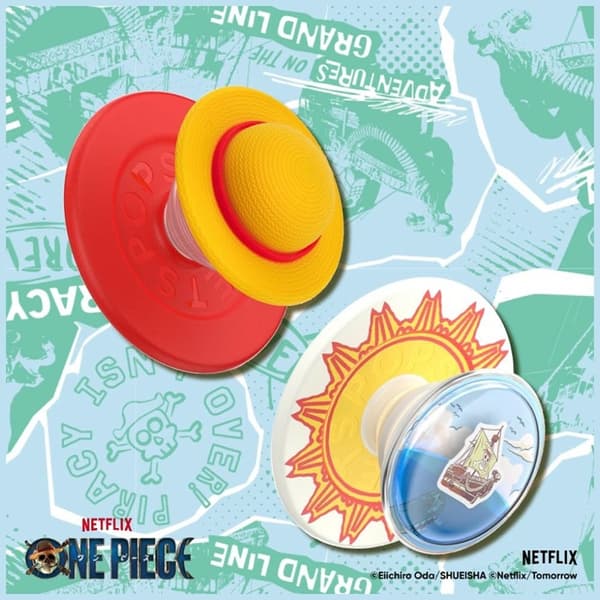 PopSockets PopOut Luffys Hat MagSafe Mobilgreb og Stativ