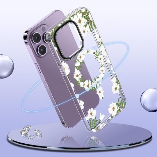 Tech-Protect Mobilskal till iPhone 15 Pro Max Magsafe Mood- Spring Daisy