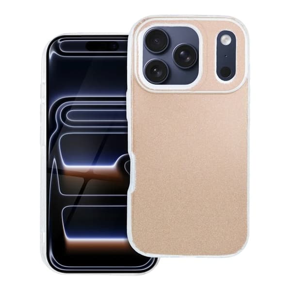 Telefontaske til iPhone 17 Pro Shining - Guld