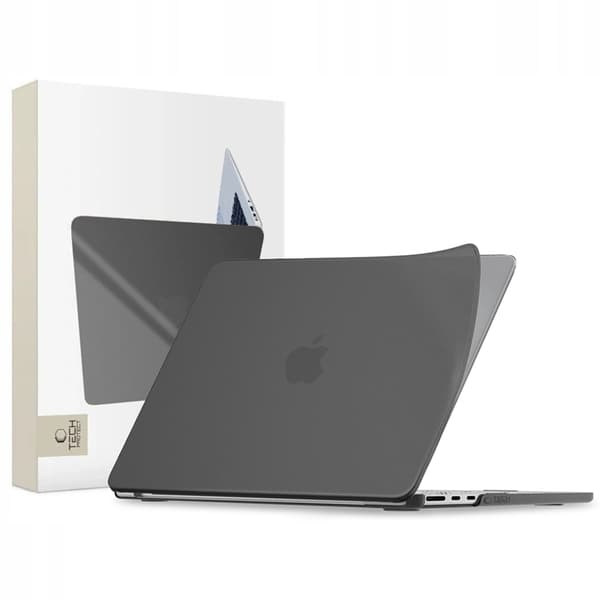 Tech-Protect Skal För Macbook Air 15 Softshell - Matte Svart