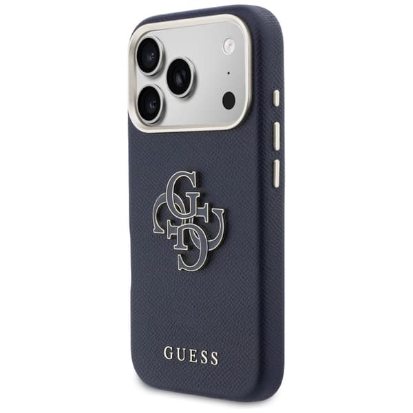 Guess Mobilskal iPhone 17 Pro Max FW Resin Logo - Blå