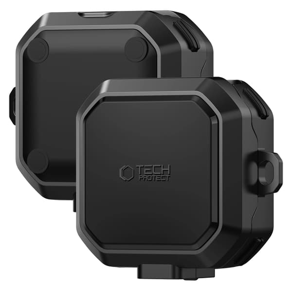Tech-Protect Cover Til Galaxy Buds 4/4 Pro Magsafe Carbonox - Sort