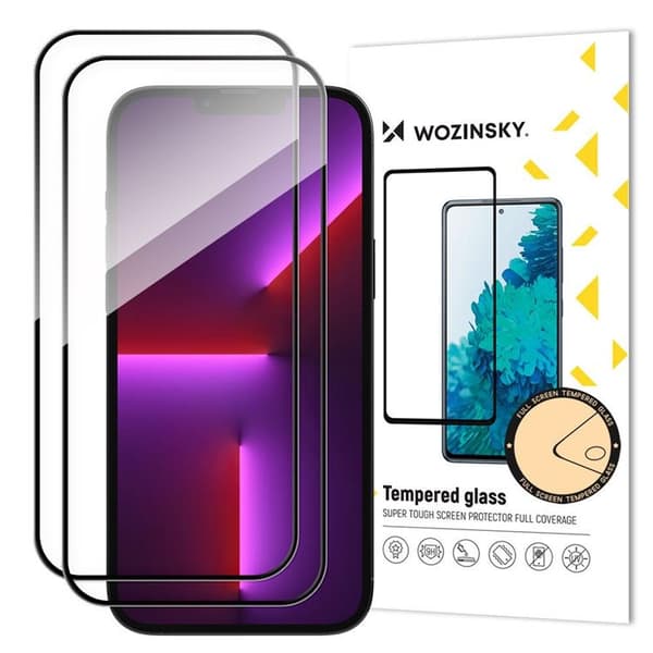 [2-pakkaus] Wozinsky iPhone 15 karkaistu lasinen näytönsuoja