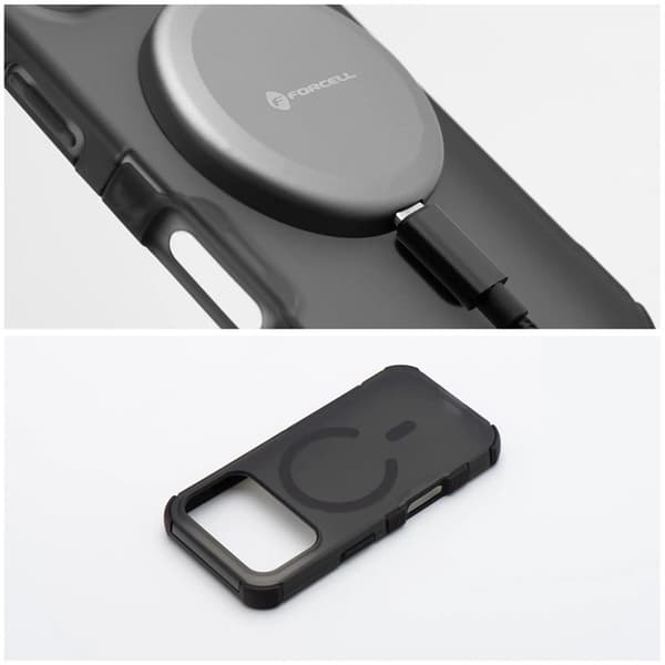 Forcell Mobilcover Magsafe Til iPhone 16 Pro BumperX - Sort