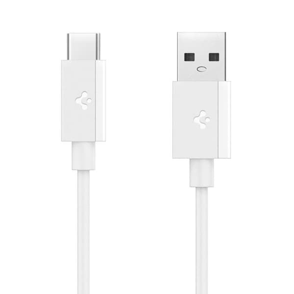 Spigen USB-A til USB-C Kabel Essential 1m 60W - Hvid