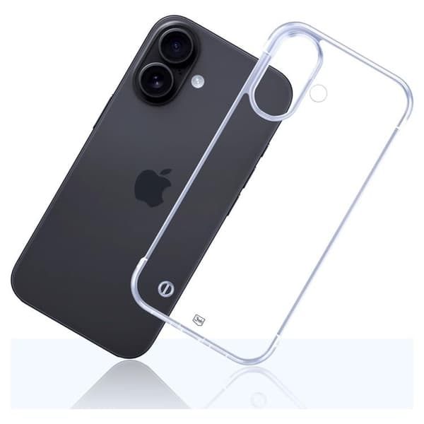3MK Mobilskal till iPhone 16 Plus Just20g - Clear