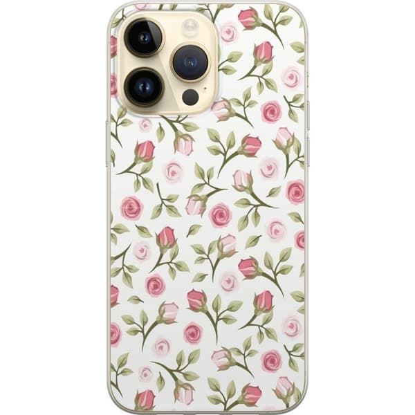 Telefontaske til Apple iPhone 14 Pro Max med blomster