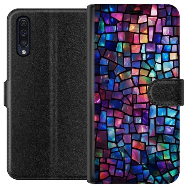 Plånboksfodral till Samsung Galaxy A50 med Disco
