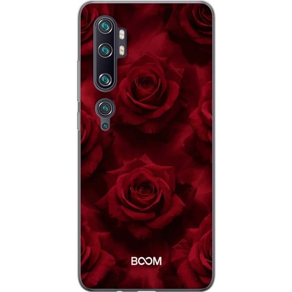 Taske til Xiaomi Mi Note 10 Pro med Crimson Rose