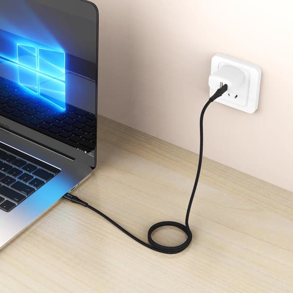 Tech-Protect USB-C til USB-C kabel Ultraboost 1m 240W QC 3.0 - Sort