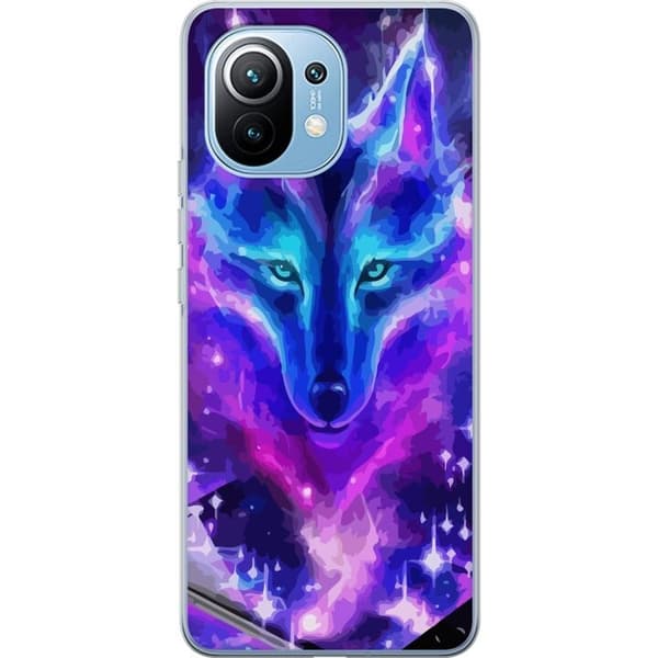 Mobilskal till Xiaomi Mi 11 med Neon Varg