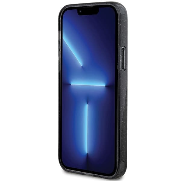 Guess telefontaske til iPhone 12/12 Pro MagSafe Ringstativ Script Glitter